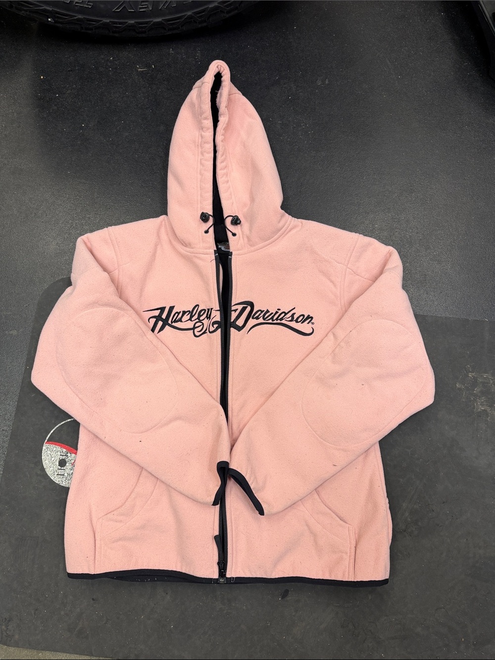 Harley Davidson pink jacket